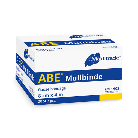 Meditrade - ABE® Mullbinde - Fixierbinde - 20 Stück